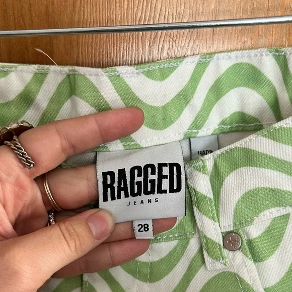 the ragged priest prism high rise straight leg jeans - Picture 7 of 8